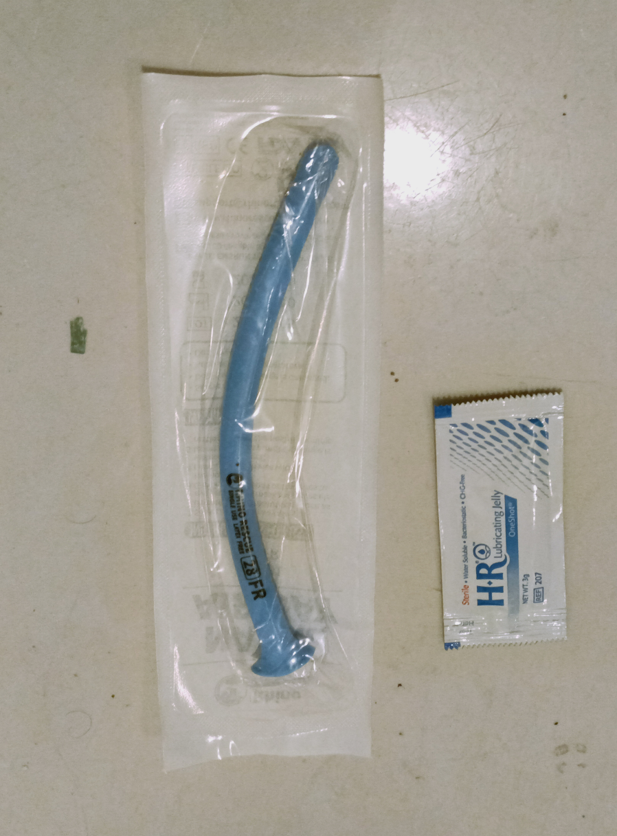 28FR NPA - Nasopharyngeal with pack of lube