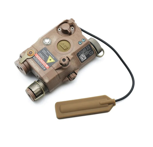 LA5-C Gen 2+ LAB PEQ-15 - Advanced Target Pointer / Illuminator / Aiming Laser - Tan