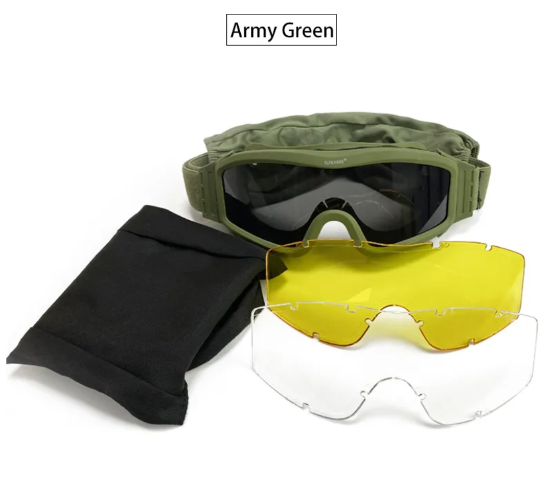 USMC Tactical Wrap around Goggles