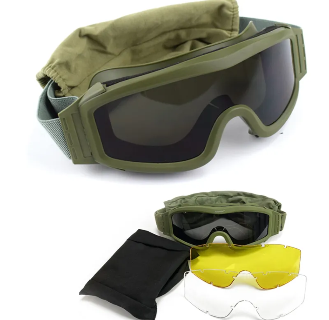 USMC Tactical Wrap around Goggles