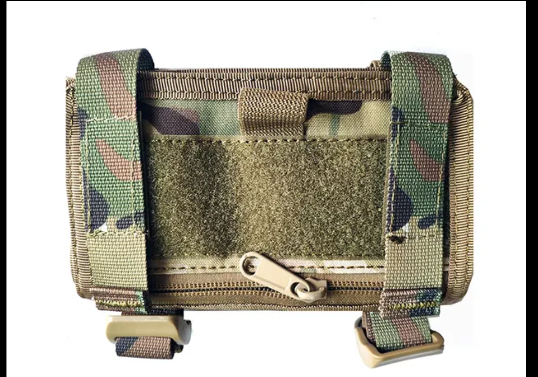 Tactical wrist pouch, map bag, phone/GPS holder