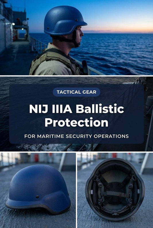 PASGT Marine, NGO, Security, Press, Ballistic Helmet NIJ IIIA Rated Size 53-63cm Adjustable.