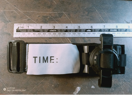 X8SA Ratchet dial Rapid Self-Secured Tourniquet Deployed In Under Eight Seconds. - SECUTOR ARMOUR LTD 