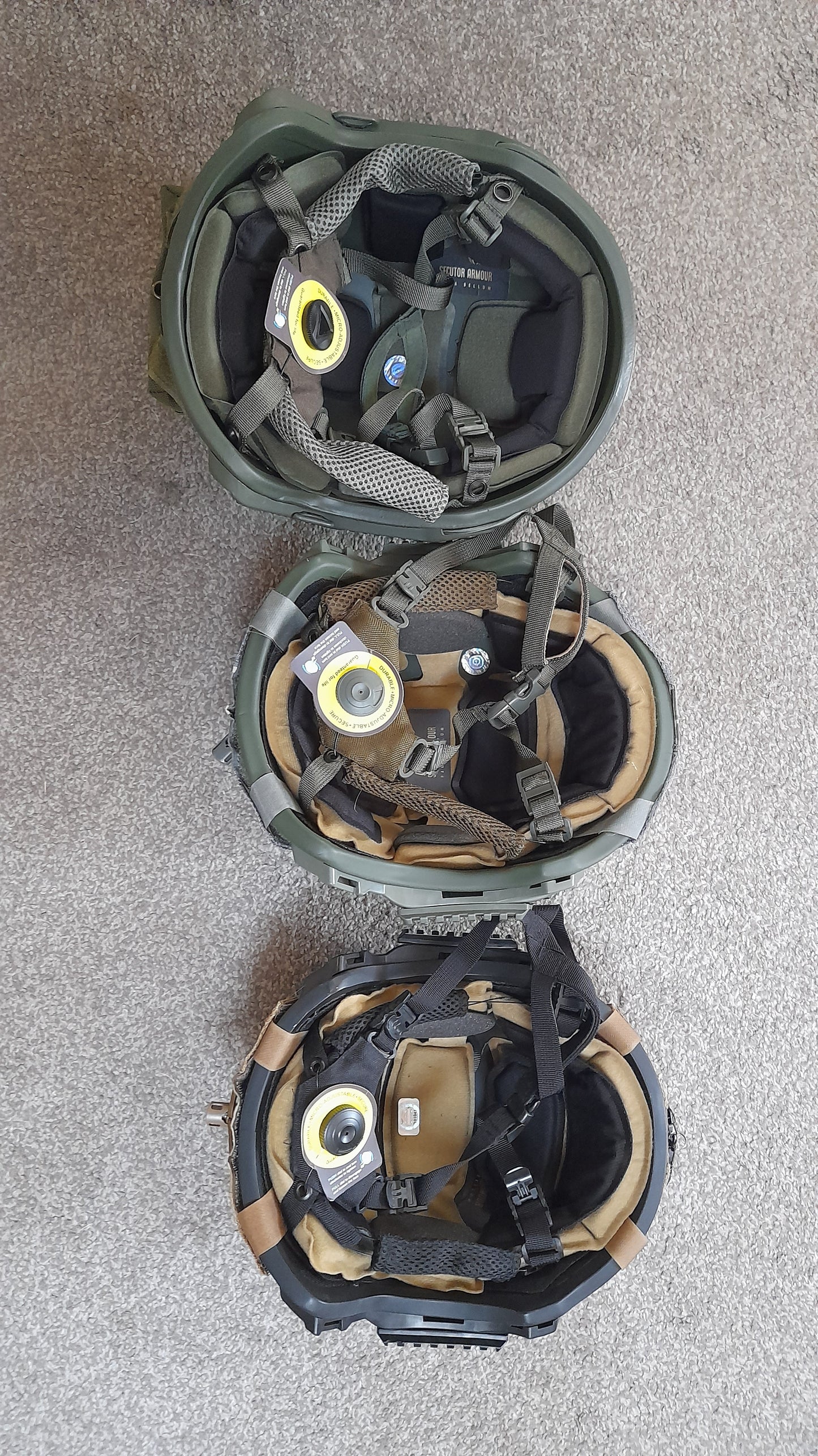 ECH-SA NIJ IIIA UHMW-PE bulletproof IR absorbing coated, Epic Liner, OBL tested - SECUTOR ARMOUR LTD 