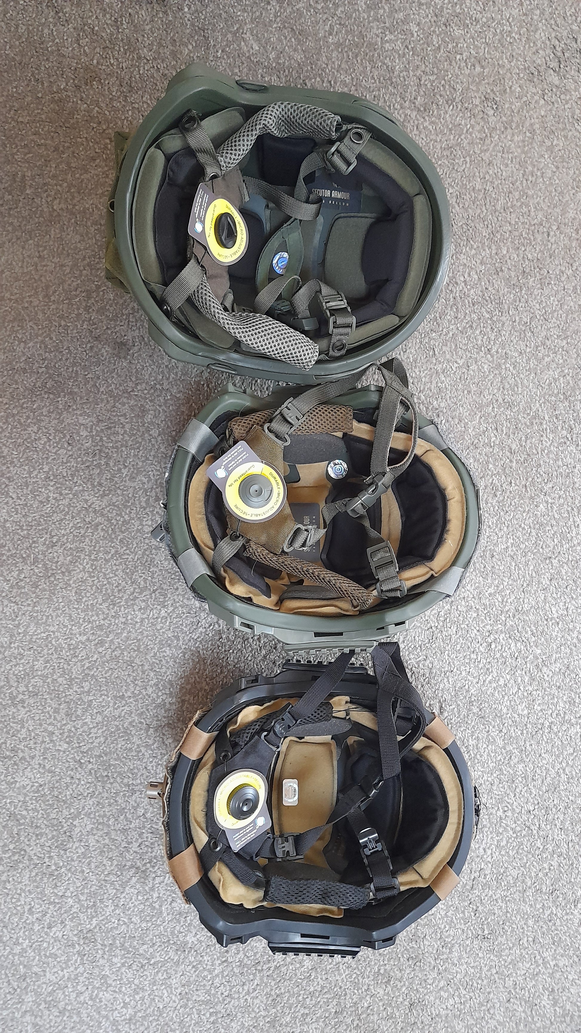 ECH-SA NIJ IIIA UHMW-PE bulletproof IR absorbing coated, Epic Liner, OBL tested - SECUTOR ARMOUR LTD 