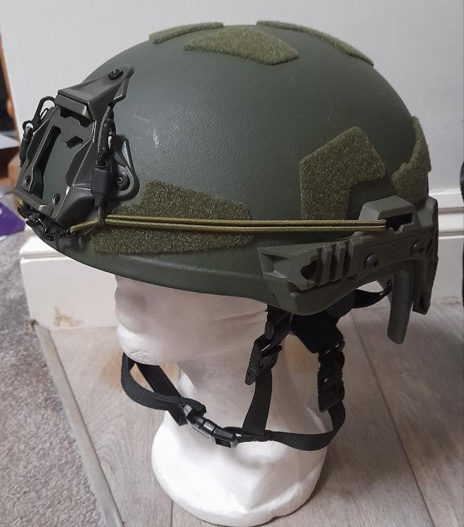 HSF-3.0 Battleskin Combat Helmet NIJ IIIA Epic liner UHMW-PE 3.0 M-Lock, OBL tested