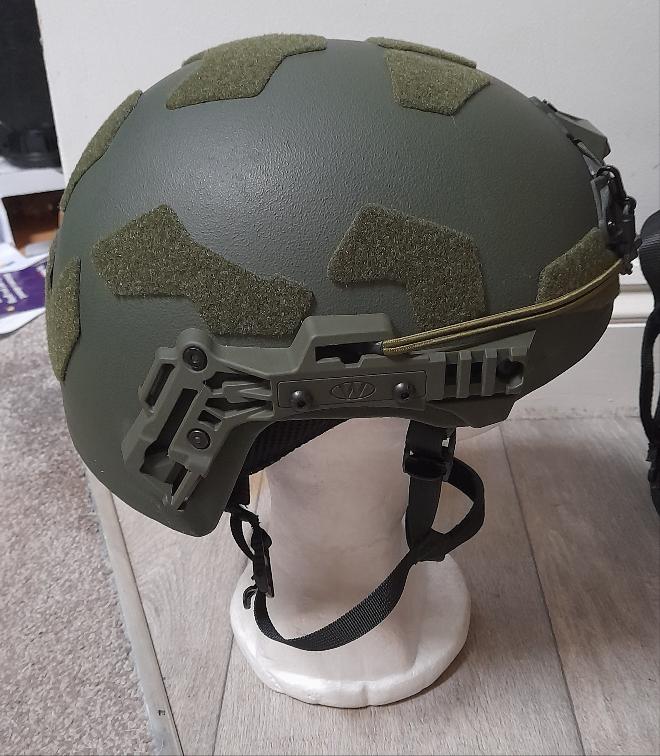 HSF-3.0 Battleskin Combat Helmet NIJ IIIA Epic liner UHMW-PE 3.0 M-Lock, OBL tested