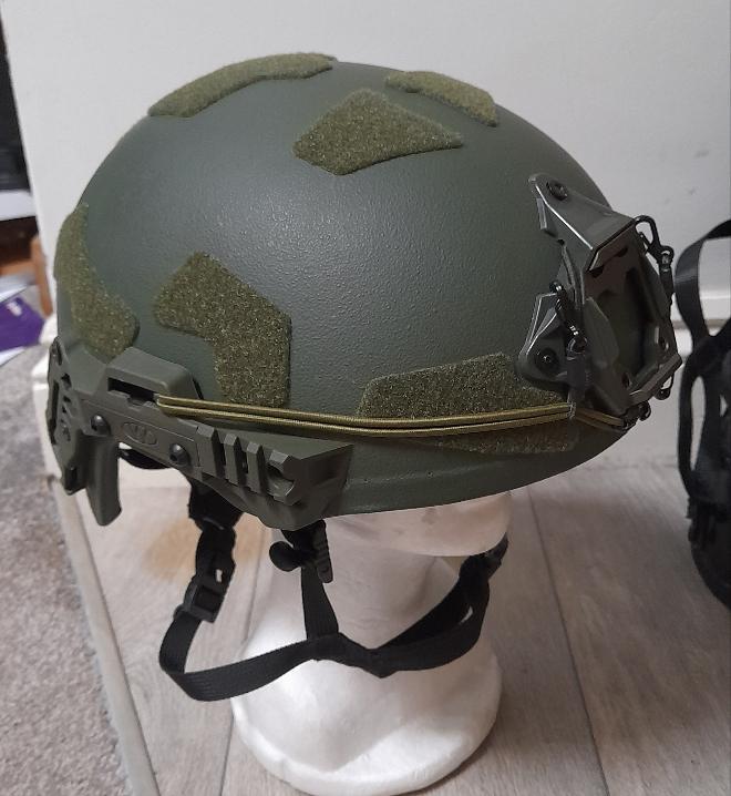 HSF-3.0 Battleskin Combat Helmet NIJ IIIA Epic liner UHMW-PE 3.0 M-Lock, OBL tested