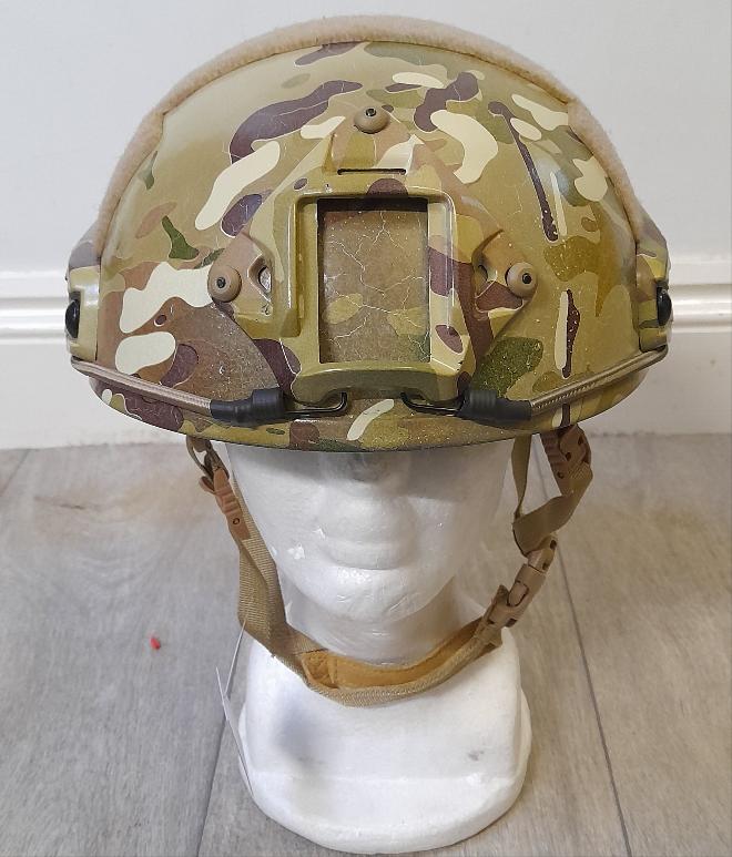 Special Forces MCSF-ARC2 Combat Helmet NIJ IIIA UHMWPE, TW Battleskin NTS Tested