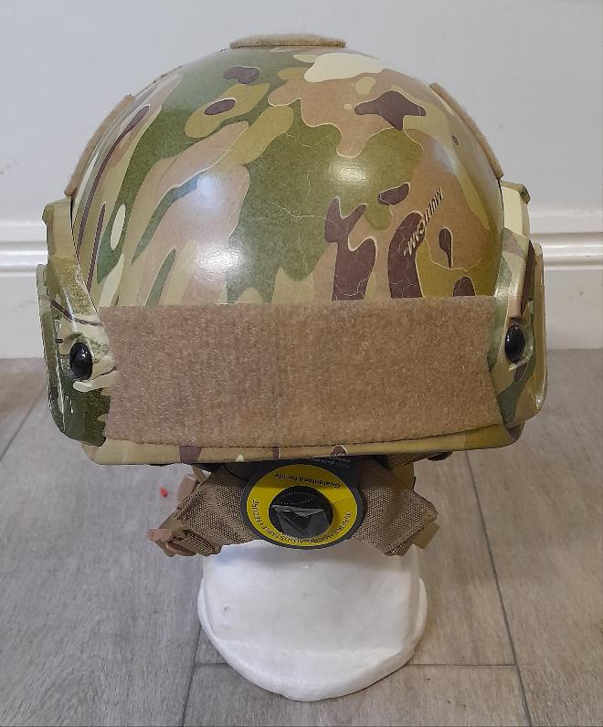 Special Forces MCSF-ARC2 Combat Helmet NIJ IIIA UHMWPE, TW liner PBL Tested