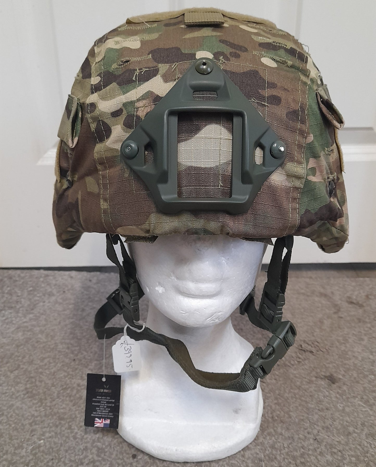 British army style MK6/7 helmet ballistic aramid fibre NIJ IIIA Click dial, Refurbished