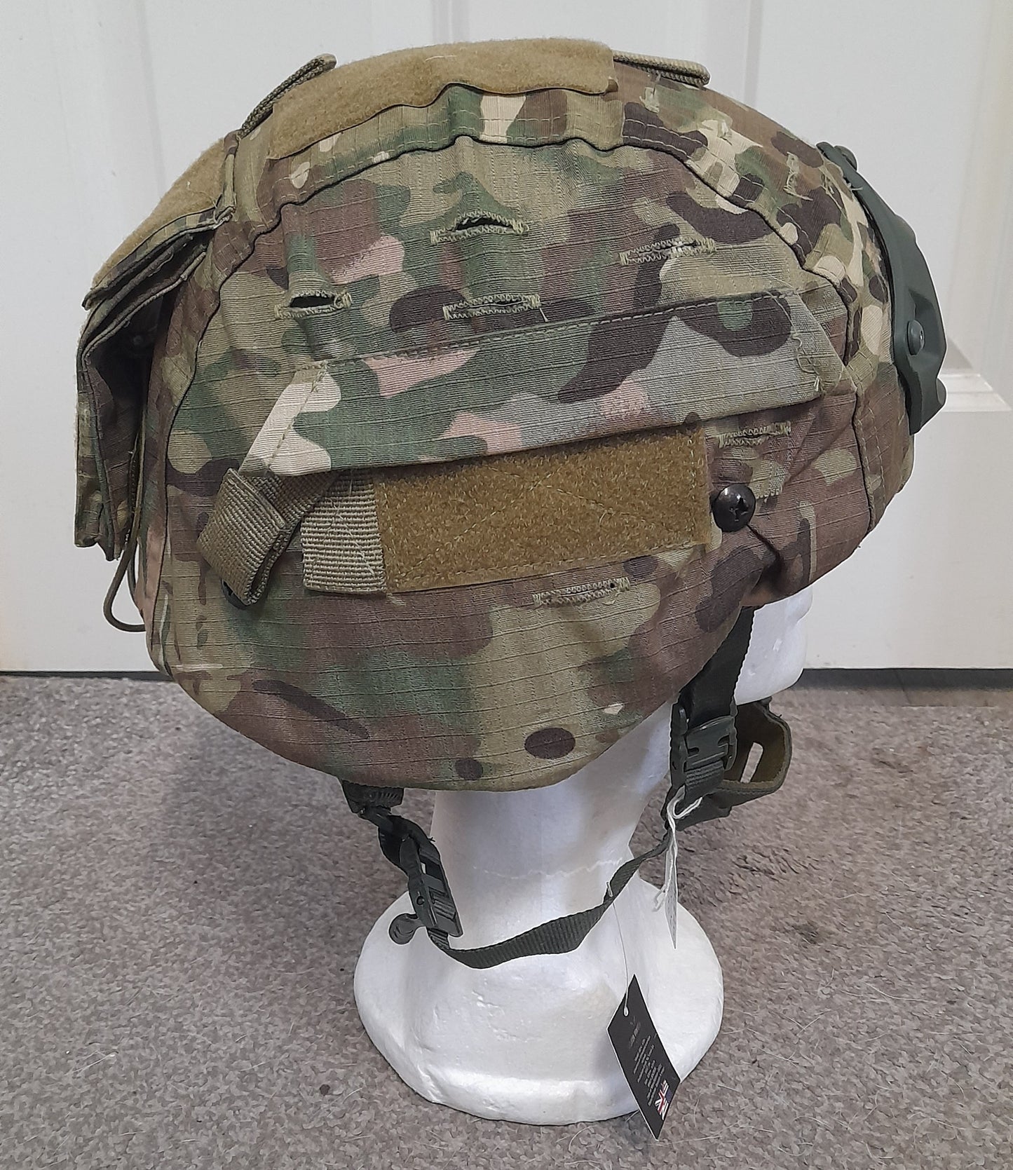 British army MK7 helmet ballistic aramid fiber NIJ IIIA Click dial, Refurbished