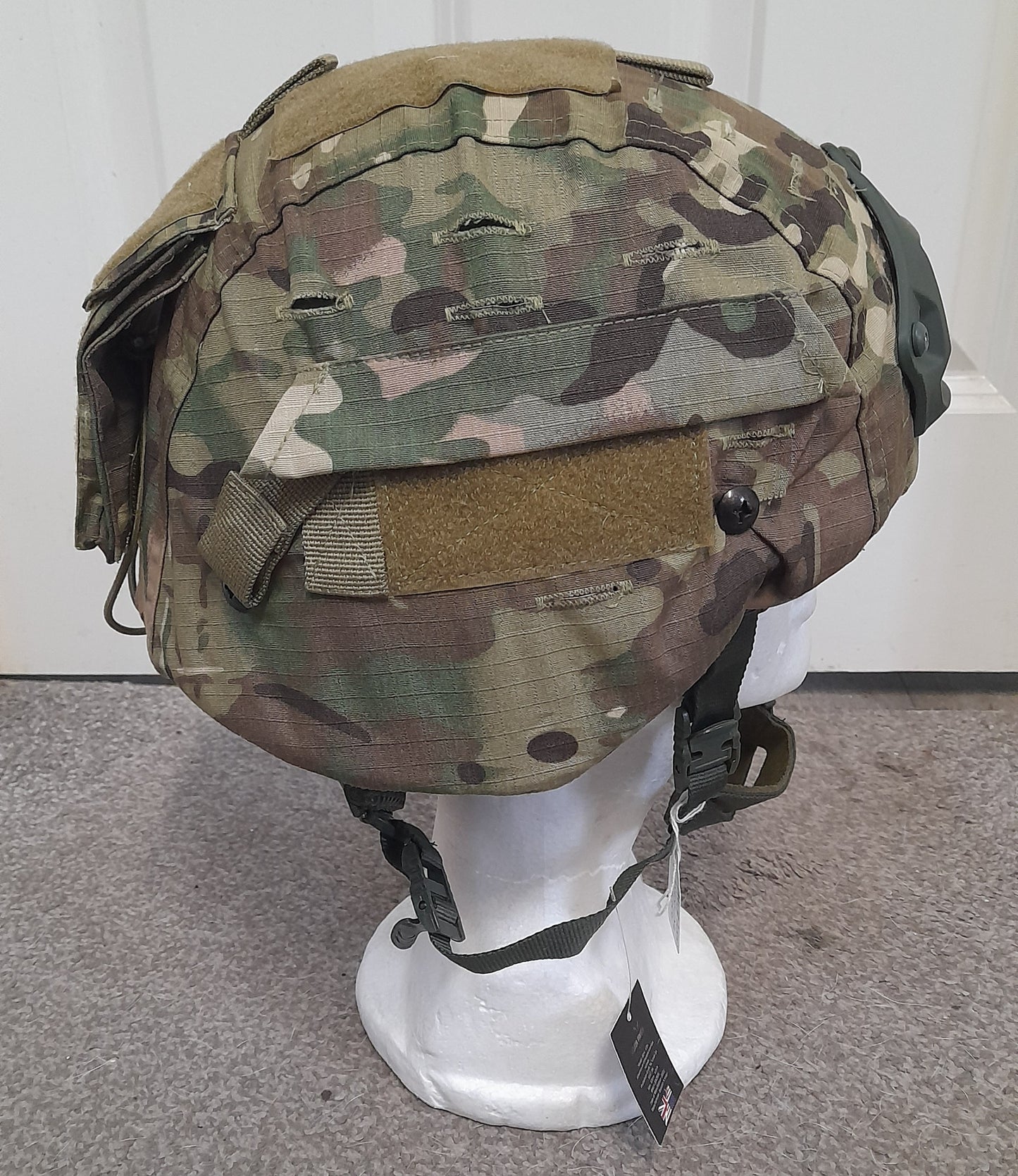 British army style MK6/7 helmet ballistic aramid fibre NIJ IIIA Click dial, Refurbished