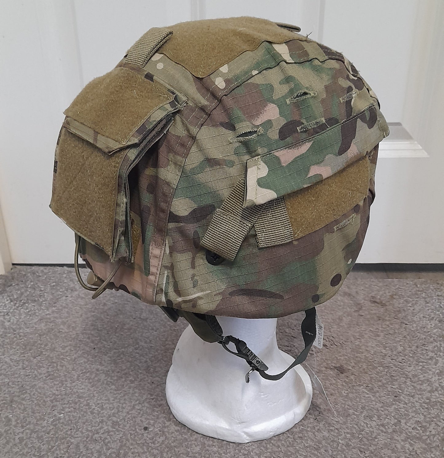 British army style MK6/7 helmet ballistic aramid fibre NIJ IIIA Click dial, Refurbished