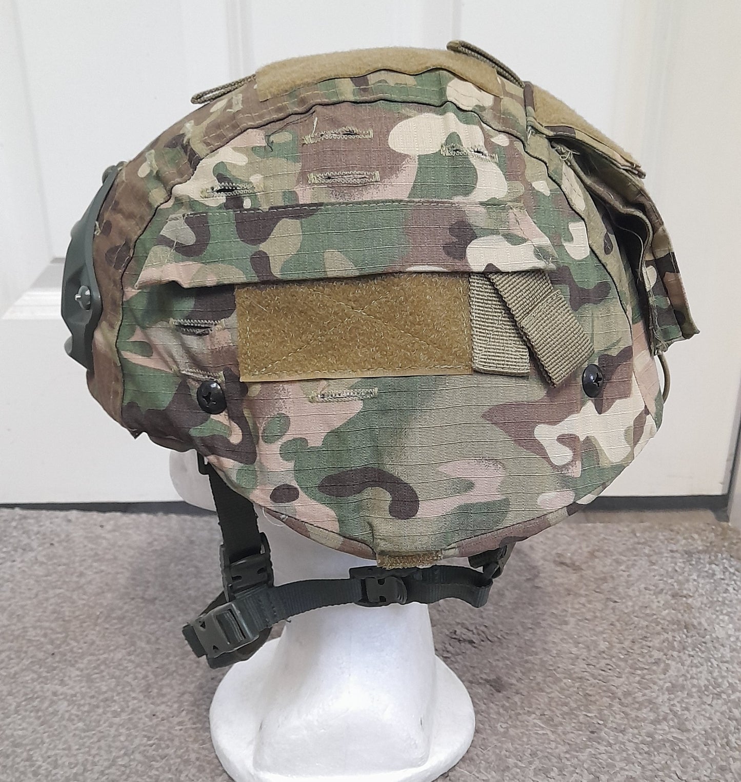 British army style MK6/7 helmet ballistic aramid fibre NIJ IIIA Click dial, Refurbished