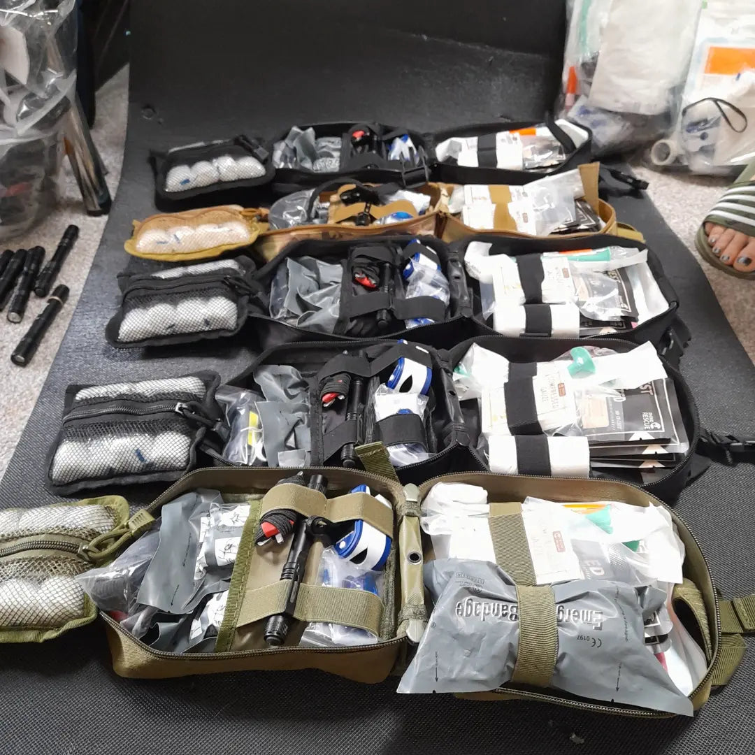 TFAK Special forces combat team wound trauma bespoke medical kit MADE IN THE UK - IWMD-Store SECUTOR ARMOUR