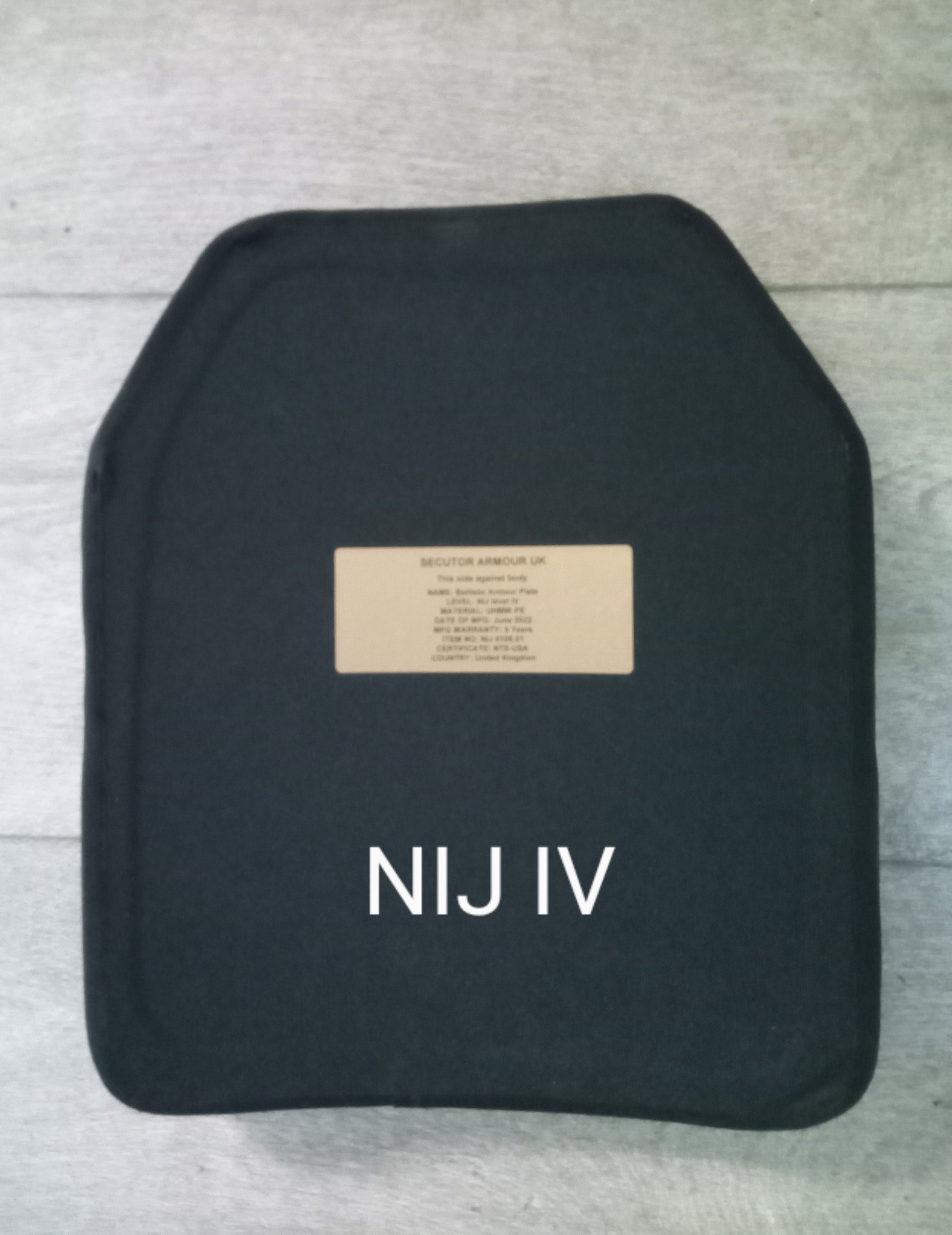 Composite Armour strike plates Ballistic Protection NIJ IV & III - IWMD-Store SECUTOR ARMOUR