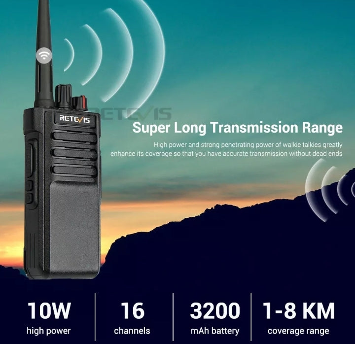 ② Talkie-walkie longue portée Retevis RT29 neufs 2ex. — Talkies-walkies &  Walkies-talkies — 2ememain