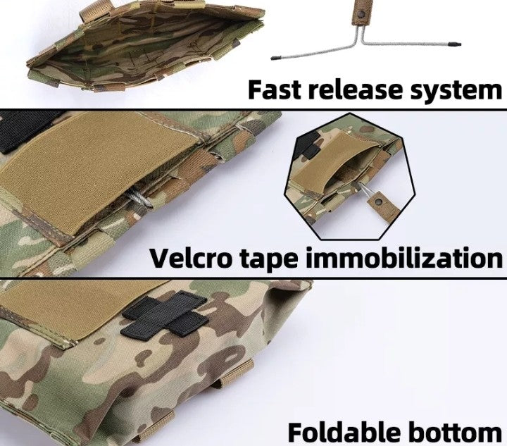 IFAK Tactical Medical Kit Fully loaded MTP quick release system MADE IN THE UK - IWMD-Store SECUTOR ARMOUR