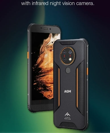 AGM H3 Infrared Night Vision Military Spec waterproof, Shock proof rugged phone - IWMD-Store SECUTOR ARMOUR