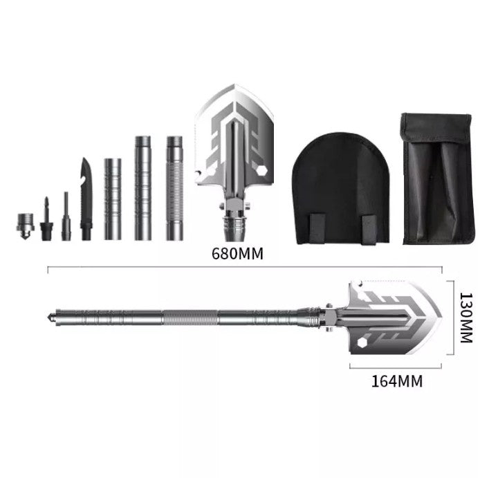 Tactical Military Modular Surival shovel AISI 1080 Carbon Steel - IWMD-Store SECUTOR ARMOUR