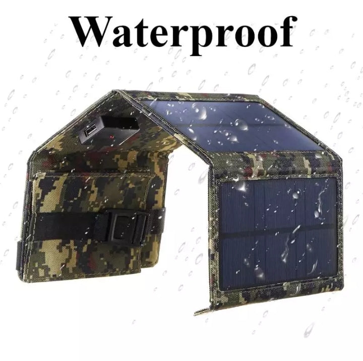 160W 4 panel portable solar panel charger, USB, 5V Waterproof, Rugged. - IWMD-Store SECUTOR ARMOUR