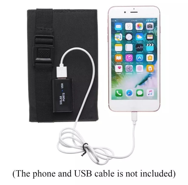 160W 4 panel portable solar panel charger, USB, 5V Waterproof, Rugged. - IWMD-Store SECUTOR ARMOUR