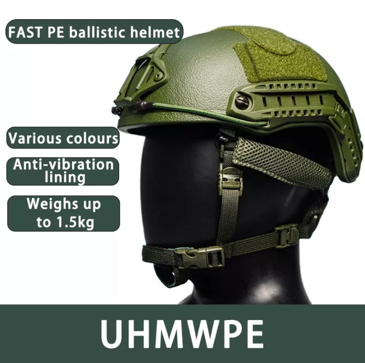 ISO certified Future Assault Shell Technology (FAST) Helmet 