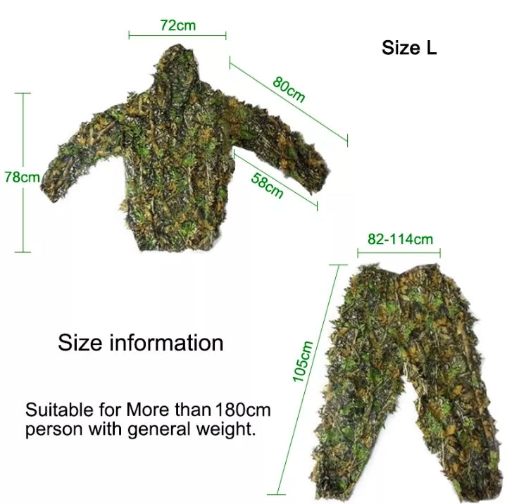 Ghillie Suit Camouflage Military Jungle Suit - IWMD-Store SECUTOR ARMOUR