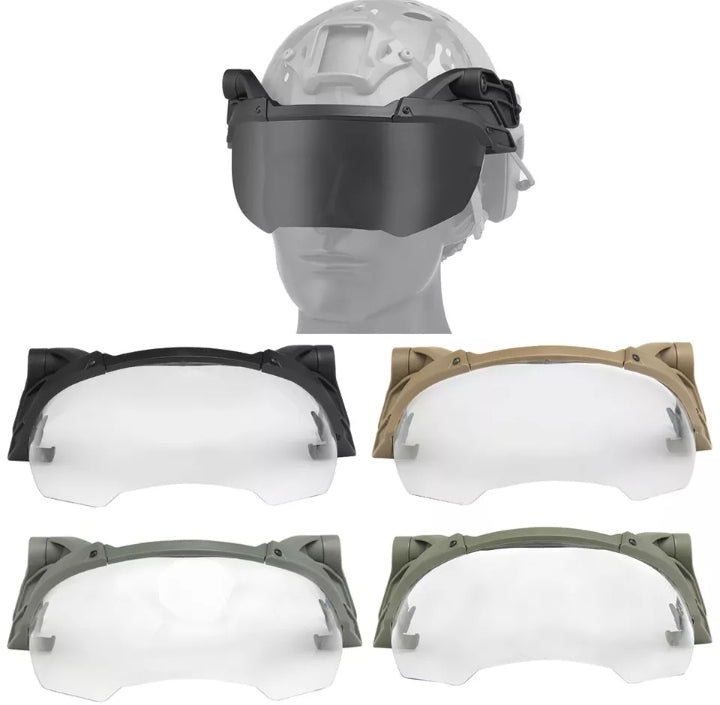 Tactical Helmet Goggles High Quality Fast Helmet Flip Up Protective Mask Windproof Anti Fog CS - IWMD-Store SECUTOR ARMOUR