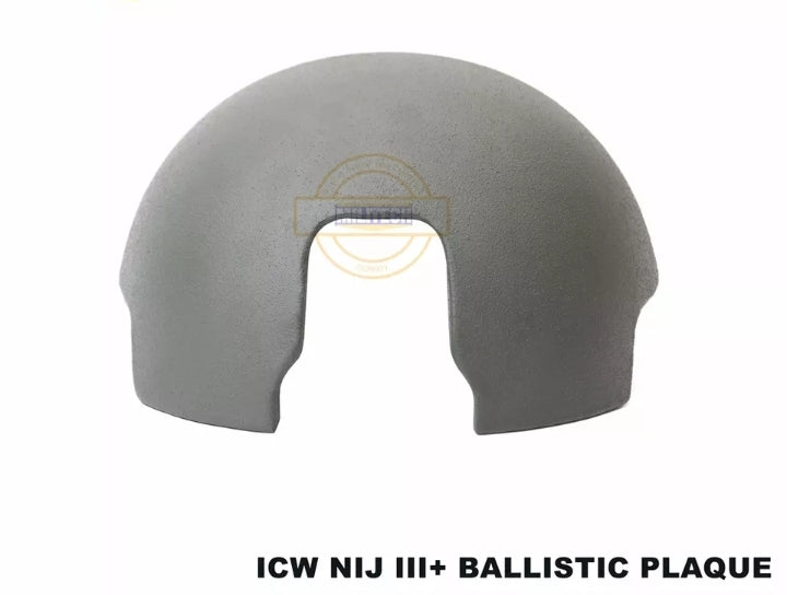 Extra Helmet Armour NIJ III + ISO Certified 0101.07 RF1 ICW Ballistic Shield for FAST Helmets FHS bullet proof shield - IWMD-Store SECUTOR ARMOUR