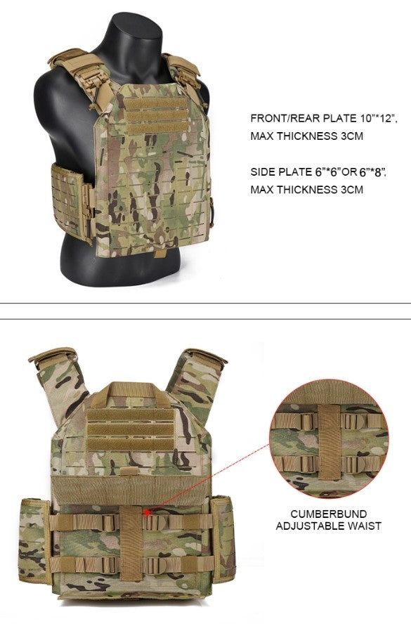 ISO Certified Ballistics Proof, Bullet Proof Body Armour NIJ Level 4, Will stop AP7.62mm & Several 7.62mm - IWMD-Store SECUTOR ARMOUR