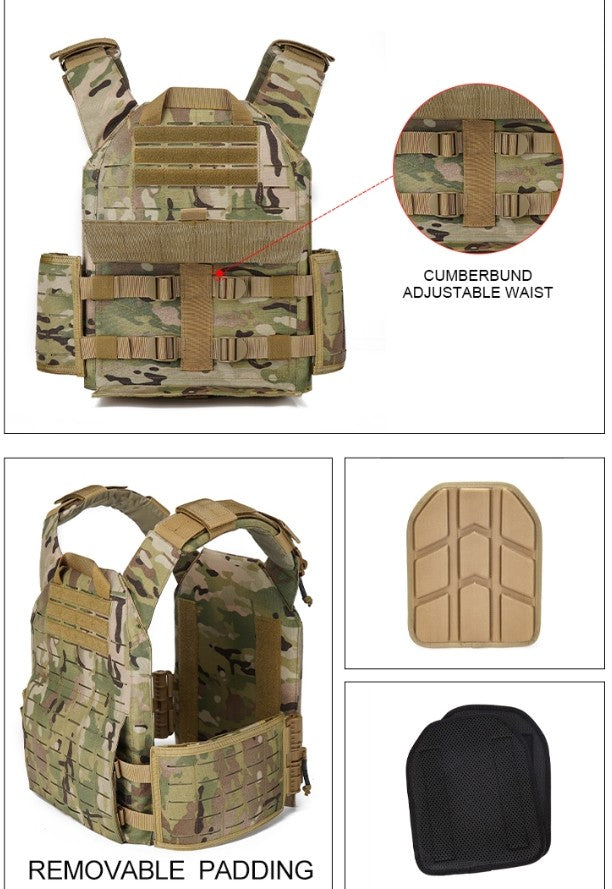 ISO Certified Ballistics Proof, Bullet Proof Body Armour NIJ Level 4, Will stop AP7.62mm & Several 7.62mm - IWMD-Store SECUTOR ARMOUR