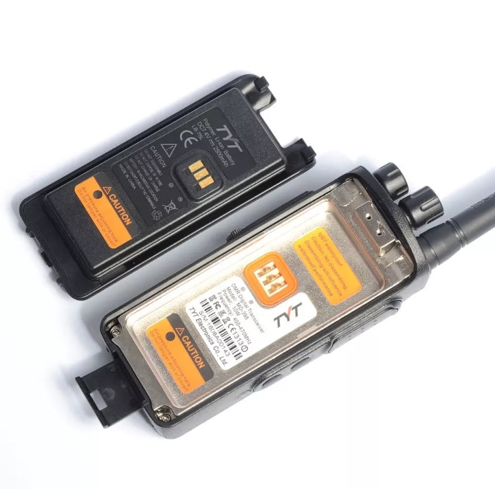TYT M398 Digital DMR GPS Two way duel band Transceiver UHF/VHF IP67 10W long range