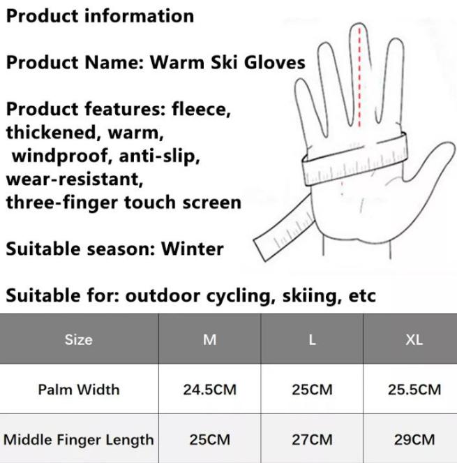 New Winter Tactics Outdoors Camouflage Hunting Warm Non-Slip Fishing Gloves Waterproof Touch Screen Ski Camping Gloves