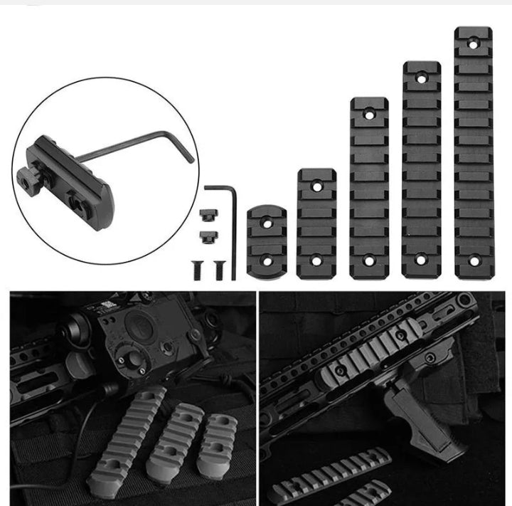 M-Lock Keymod 21mm Picatinny rails