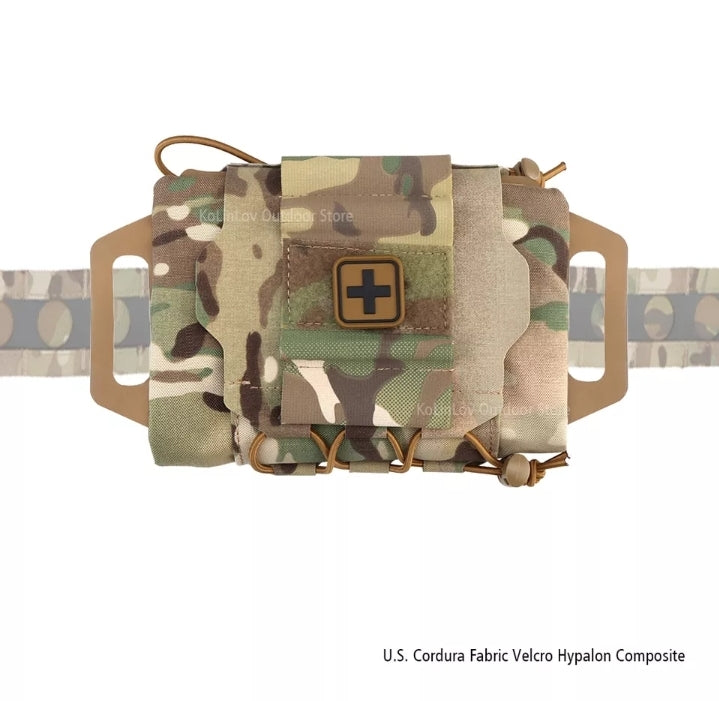 MFAK Micro first aid kit pouch, Quick release Molle system