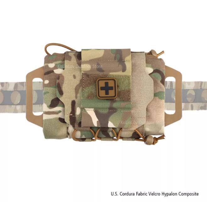 Tactical Military Pouch MOLLE Rapid Deployment First-aid Kit Survival Outdoor Hunting Emergency Bag Camping Medical Kit  