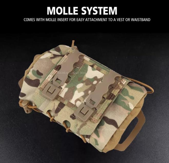 Tactical Military Pouch MOLLE Rapid Deployment First-aid Kit Survival Outdoor Hunting Emergency Bag Camping Medical Kit  
