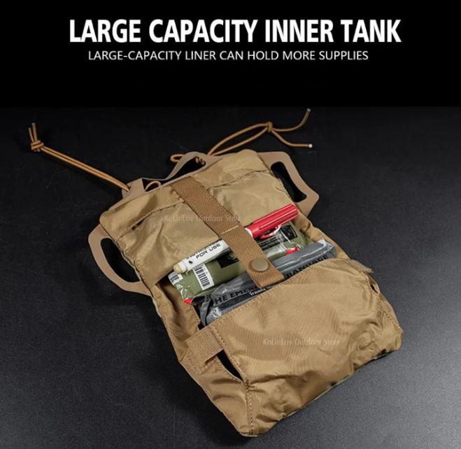 Tactical Military Pouch MOLLE Rapid Deployment First-aid Kit Survival Outdoor Hunting Emergency Bag Camping Medical Kit  