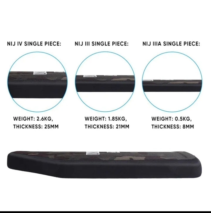 Caliber Armor Maritime Armor Level III UHMWPE *ONLY 3.5 LBS* (Single Plate)  — Axis Tactical