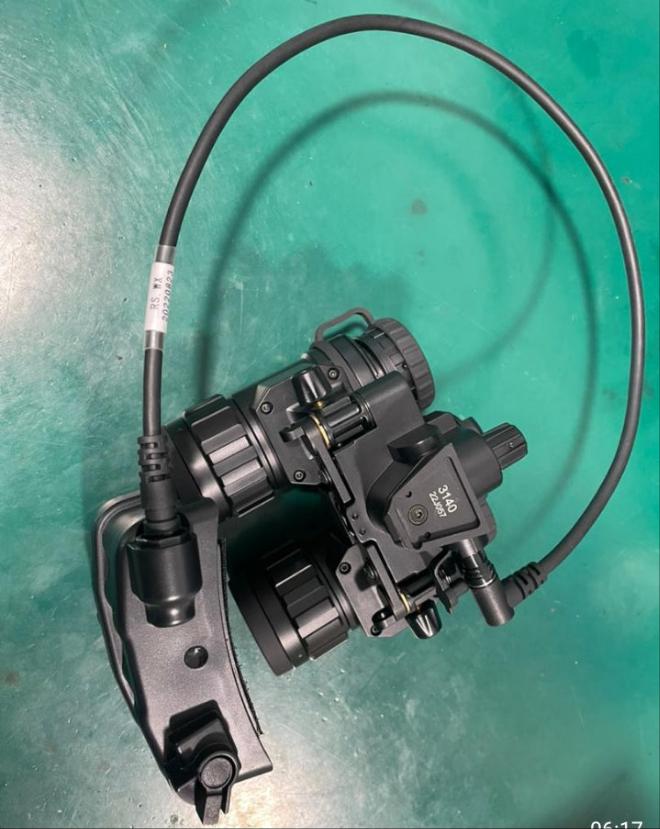 PVS3140 Gen 3 Gen 2+  White/Green Phosphorus Tubes Night vision goggles LDNV008N FOV 50 degree housing with battery packs and diopter adjustment - SECUTOR ARMOUR LTD 