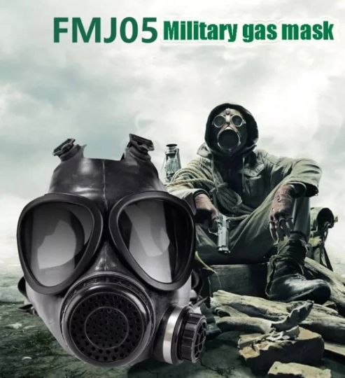MFJ08 Military high-quality gas respirator Smoke, Chemical & Biological attack - IWMD-Store SECUTOR ARMOUR