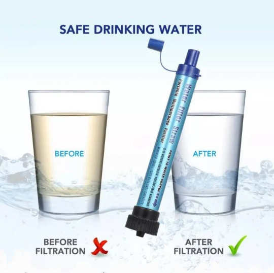 Emergency Water Filtration Life Straw