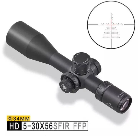 Discovery HD 5-30X56SFIR FFP First Focal Plane Rifle Scope Long Range 34MM Tube Illuminated Shooting Hunting Riflescope Sight - IWMD-Store SECUTOR ARMOUR